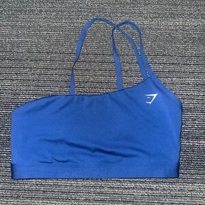 Gymshark Blue Women's One Shoulder Sports Bra